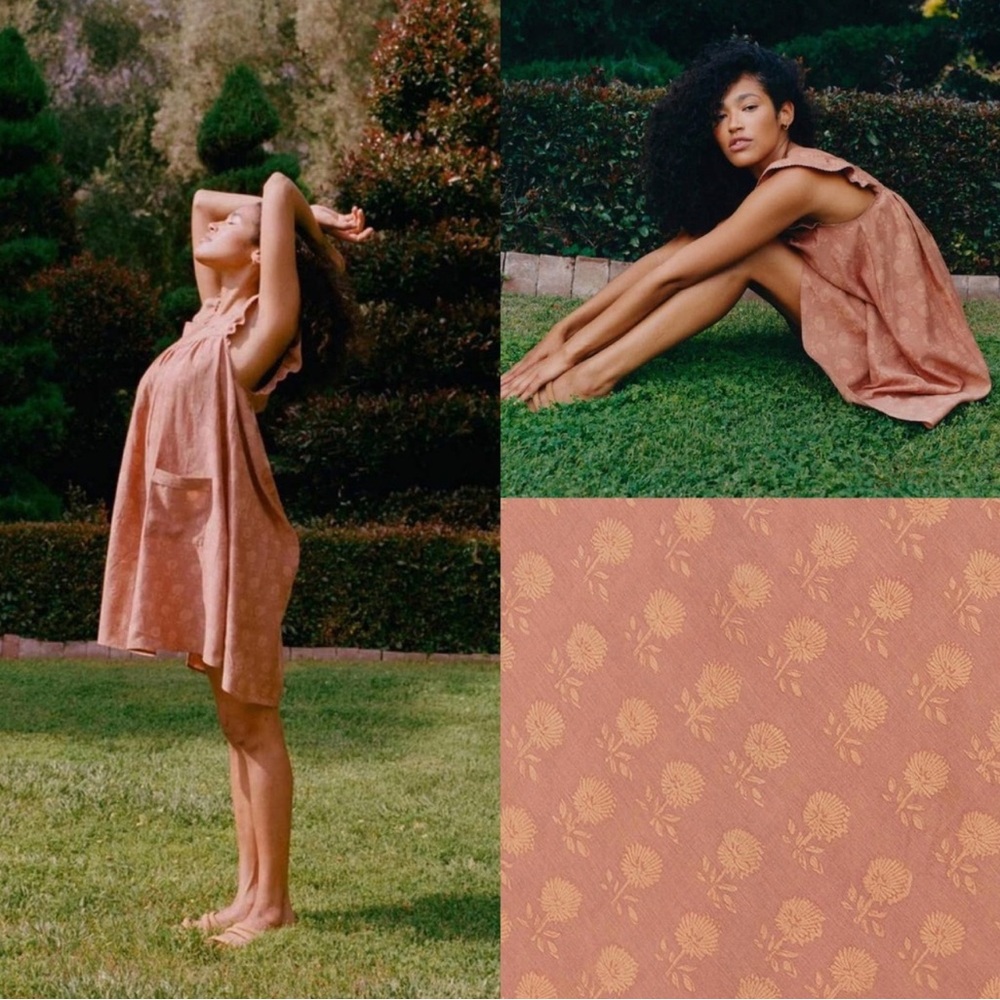 Christy Dawn Rust-Tan Bennet dress - Picture 4 of 8